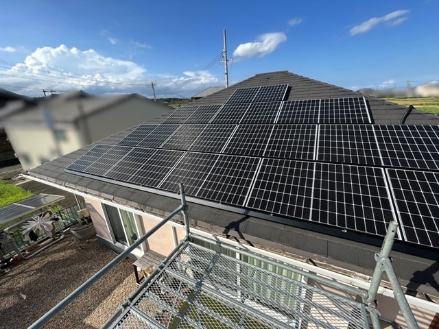 太陽光発電の施工事例